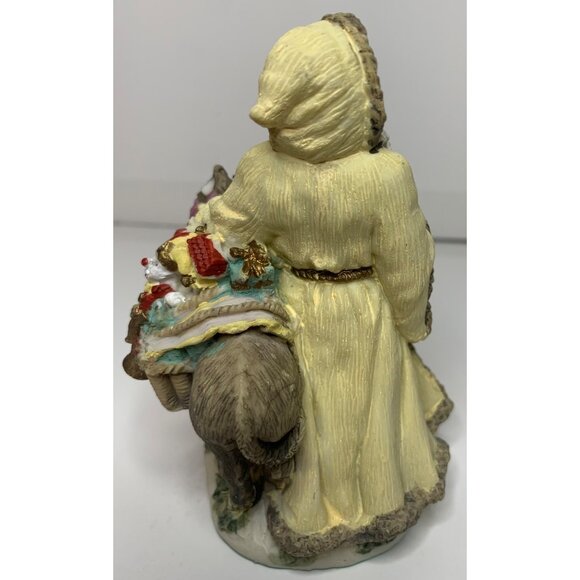 Vtg The International Santa Claus Collection Samichlaus Switzerland Donkey 1992 - Picture 2 of 5